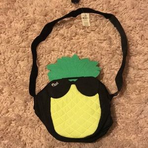 pink victoria’s secret pineapple lunchbox
